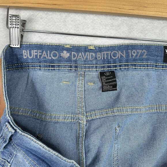 BUFFALO David Bitton Mens Jeans Evan-X Slim Straight Stretch Blue 36 x 32 NWT - Picture 11 of 16
